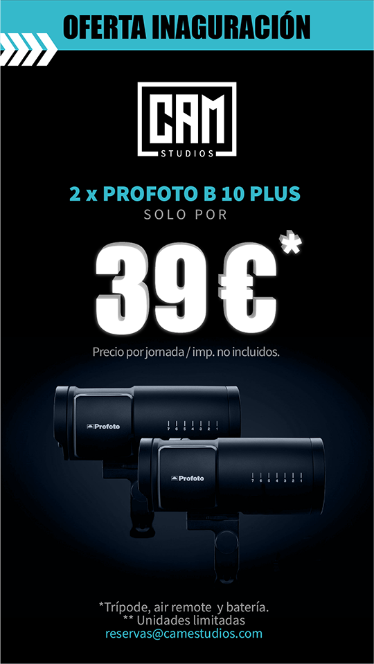 Oferta inaguración PROFOTO B 10 PLUS VERTICAL